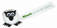 Sheep Logo Bug With Full Colour Printed Ribbon