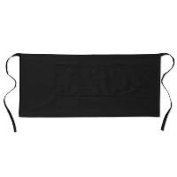 Short Waiters Apron In Black