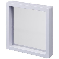 Shrink Packing Giftbox With Abs Frame In White