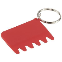 Silicon Keyboard Brush-Rd In Red