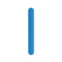 Silicon Snap Bracelet In Blue