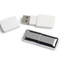 Silver Chrome Usb Memory Stick