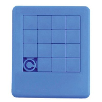 Sliding Puzzle Game In Dark Blue
