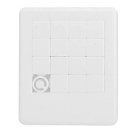 Sliding Puzzle Game In White