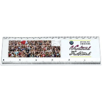 Sliding Puzzle Ruler In White