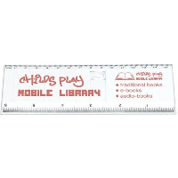 Sliding Puzzle Ruler In White