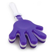 Small Hand Clapper In Purple