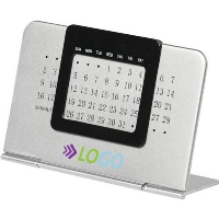Smart Date Desk Calender In Silver