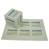 Snafooz Large Foam Cube Calendar Puzzle