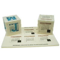 Snafooz Medium Foam Cube Calendar Puzzle