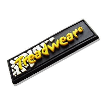 Soft Pvc Clothing Patch In Stepped 2D Soft Pvc