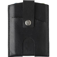 Split Leather Rfid Credit Card Wallet