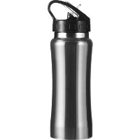 Sports Drink Bottle In Silver