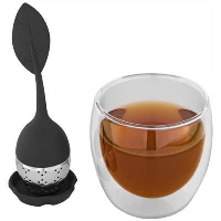 Spring Tea Set In Black Solid-Transparent