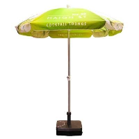 Square Aluminium Metal Parasol