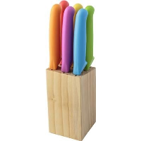 Stainless Steel Metal Seven Piece Steak Knife Set