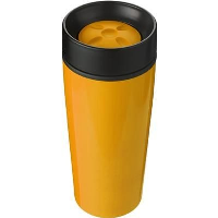 Stainless Steel Travel Mug In Orange