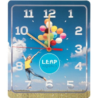 Standard Shape Wall Clock In White
