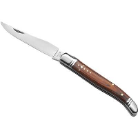 Steel & Wood Pocket Knife