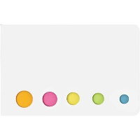 Sticky Note Pad Holder In White