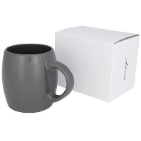 Stone Ceramic Pottery Mug In Grey