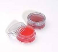 Strawberry Flavour Red Lip Gloss In Red
