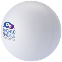 Stress Ball In White Solid