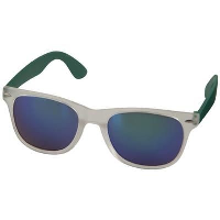 Sun Ray Sunglasses Mirror In Green