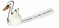 Swan Logo Bug With Full Colour Printed Ribbon