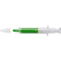 Syringe Text Marker In Light Green