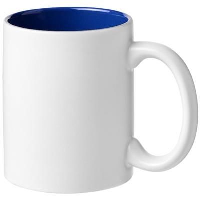 Taika 360 Ml Ceramic Pottery Mug In Blue