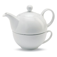 Tea Set In White