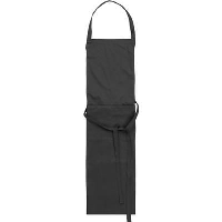 Tetron Cotton Apron In Black