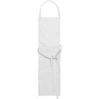 Tetron Cotton Apron In White