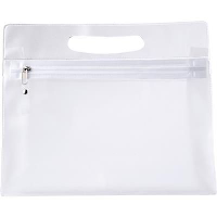 Toiletry Wash Bag In Translucent Clear