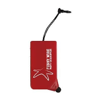 Touch Cleaner Phone Pendant In Red