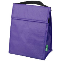Triangular Non-Woven Lunch Cool Bag In Lavender
