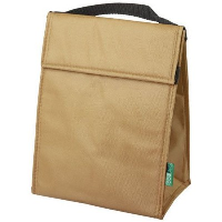 Triangular Non-Woven Lunch Cool Bag In Natural