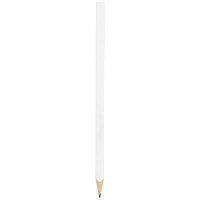 Trix Triangular Pencil In White Solid