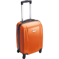 Trolley Suitcase In Orange