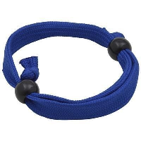 Tubular Polyester Wrist Band With Adjuster Bead