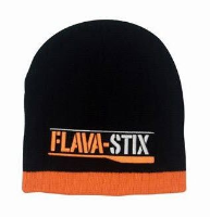 Two Tone Cable Knit Beanie Hat