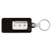 Tyre Tread Keyring In Black