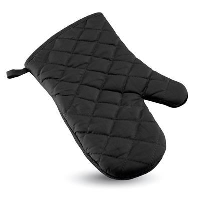 Useful Kitchen Oven Gloves In Cotton Material With One Side Rubber Material