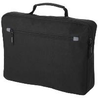 Vancouver Conference Bag In Black Solid-Grey