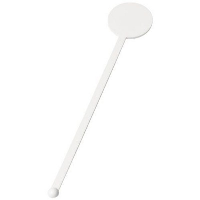 Vida Club Swizzle Stick In White Solid