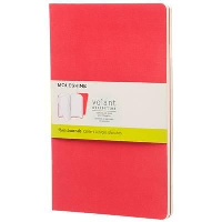 Volant Journal - Plain In Geranium Red
