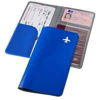 Voyage Travel Wallet In Blue