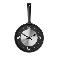 Wall Clock In Pan Shape In Abs