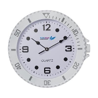 Watch-It Wall Clock In White